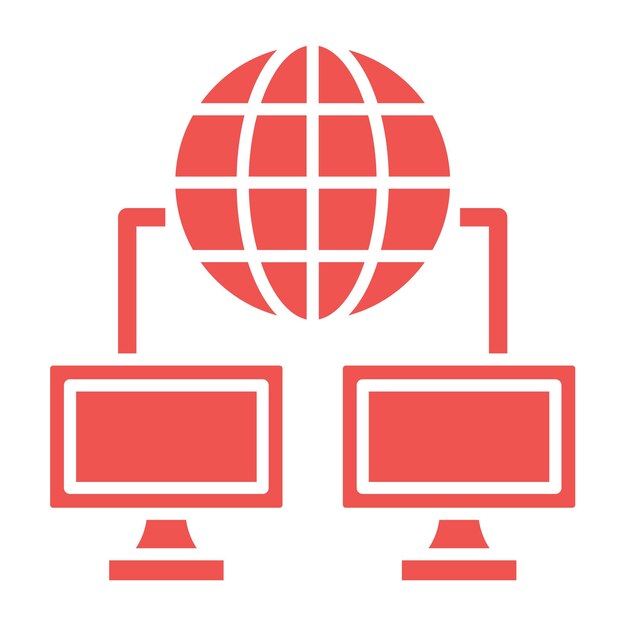 コンピュータネットワークのアイコン