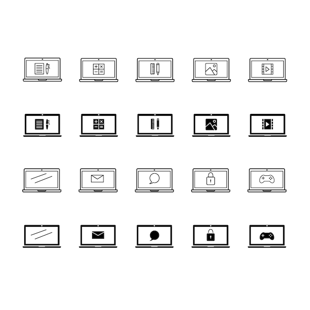 Computer pictogram