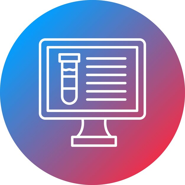 컴퓨터 과학 아이콘 터 이미지 연구 및 과학에 사용할 수 있습니다.