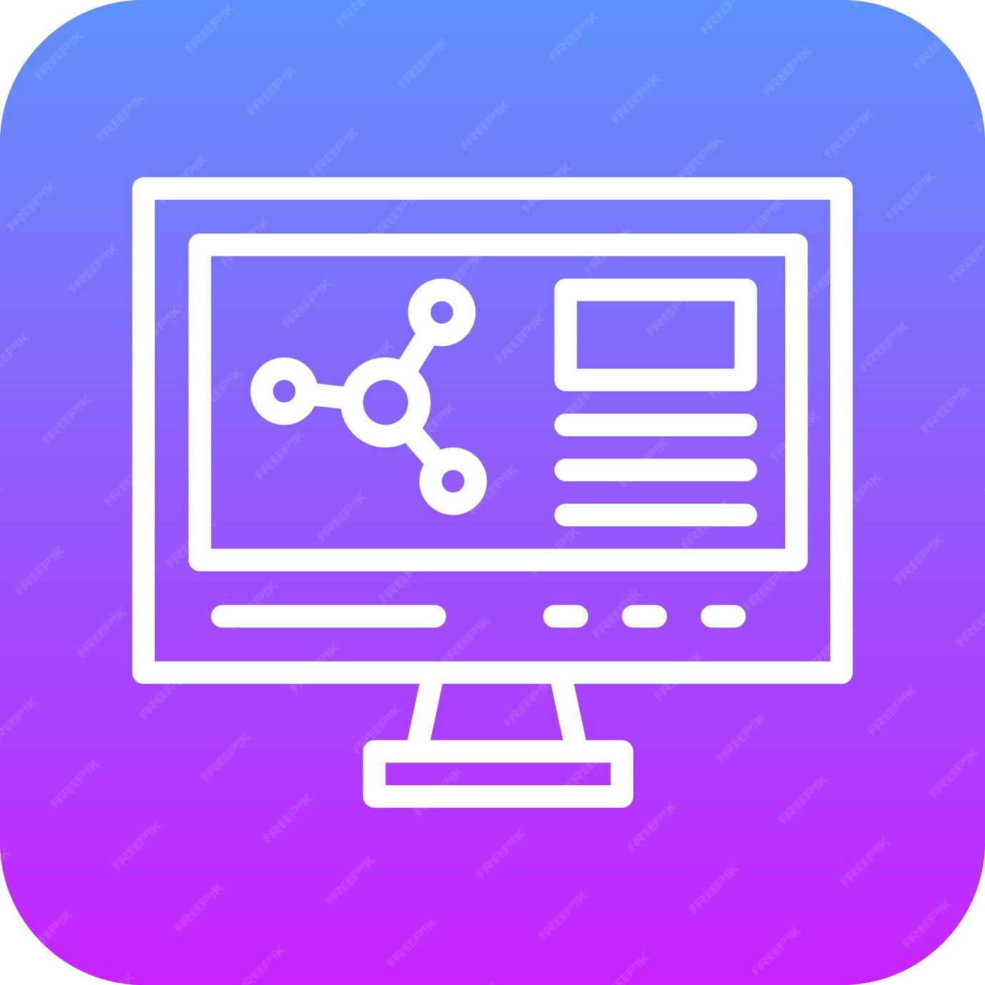Premium Vector | Computer Science vector icon illustration of Research ...