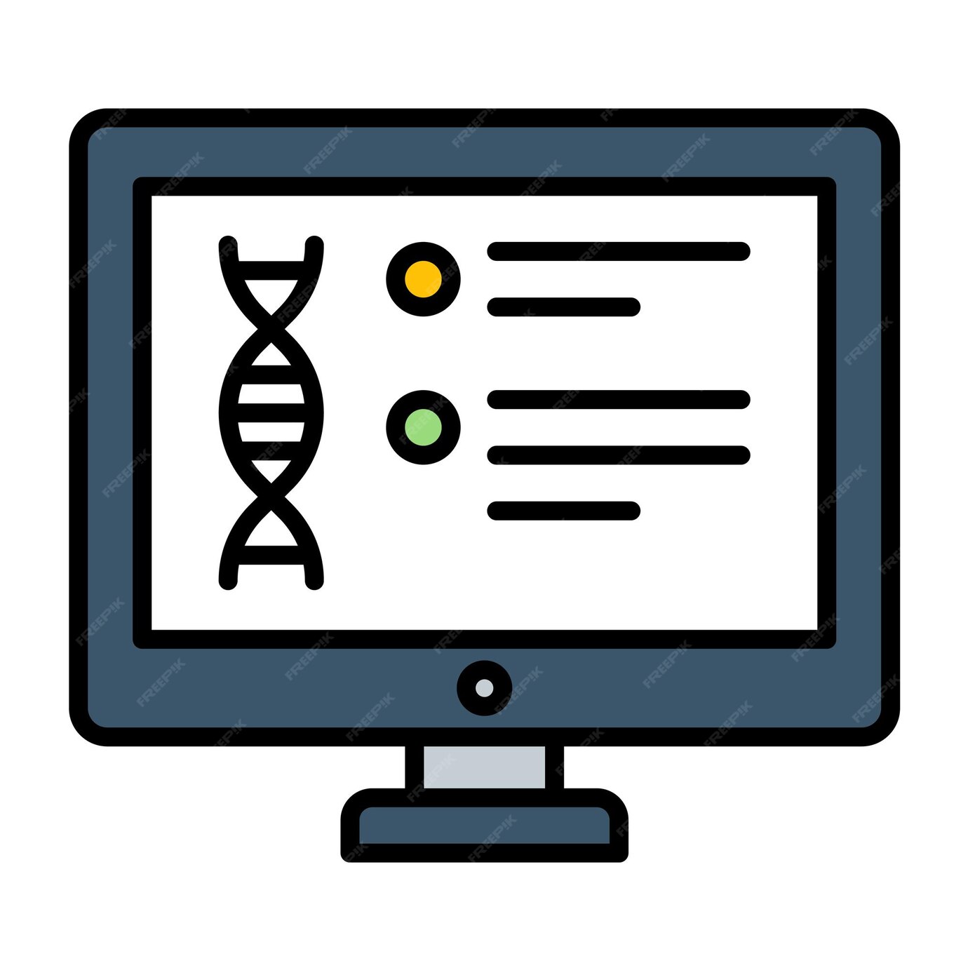 Premium Vector | Computer Science Vector Illustration Style