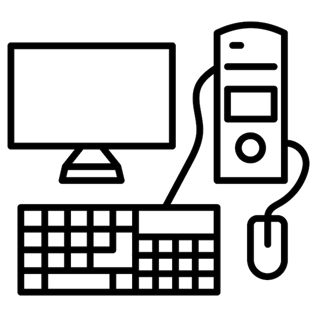 Computer Vector Illustration