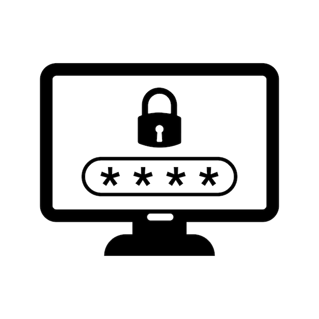 パスワード アクセス アイコン デザイン