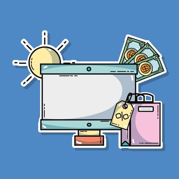 Computer with strategy information to marketing finance