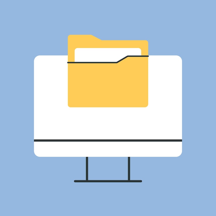 Vector 컴퓨터 작업 아이콘 파란 배경 프로그래밍 코드 작성 프로그래머 작업