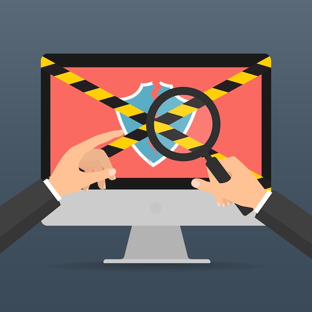 Computerbeveiliging kan concept computervirus niet beschermen