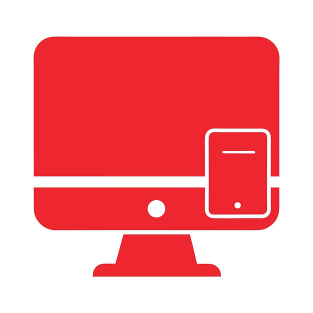 Computerhardwarecomponenten Delen en apparaten met een Vector Style-ontwerp van het besturingssysteem