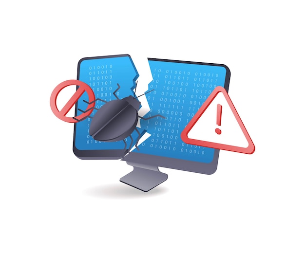 computers broke with malware attacks