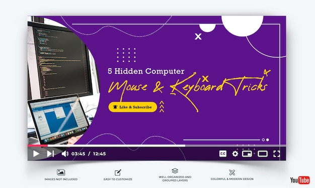 Computertricks en het hacken van YouTube-miniaturen