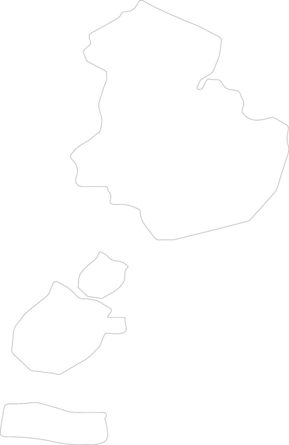 Vector comrat moldova outline map