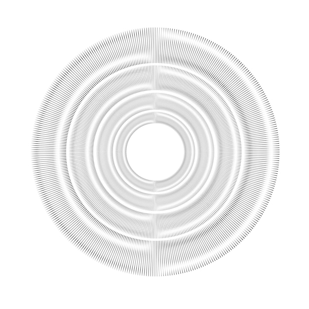 Vector concentric circle elements