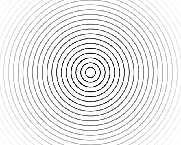Concentric circles background with fading effect Ripples radiation sun burst radio signal target