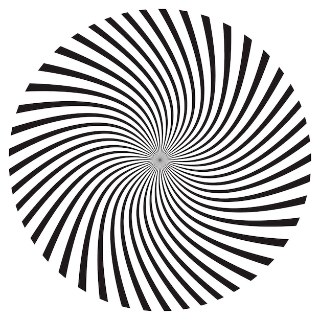 Concentrische lineaire cirkels, neutraal rond element. Halftoon overzichtselement