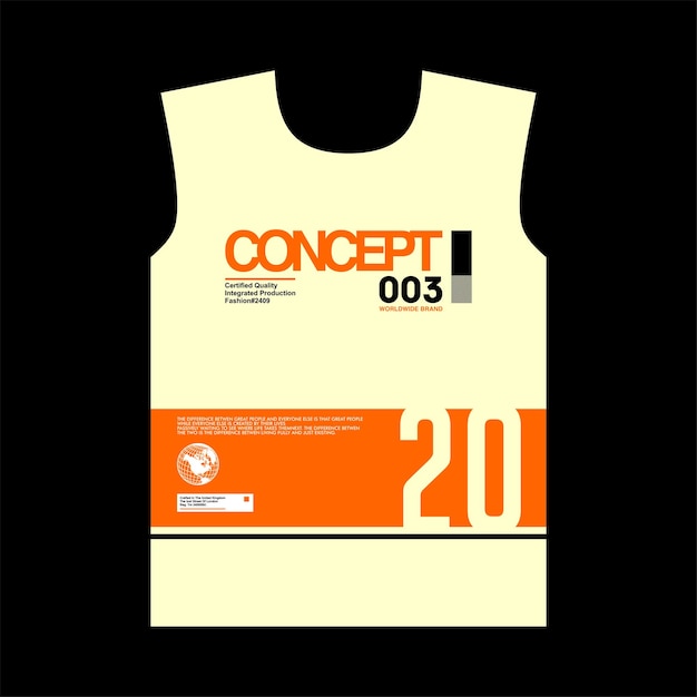 concept 003 eenvoudig vintage t-shirtontwerp