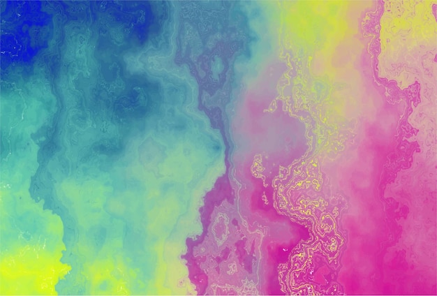 Концепция абстрактной живописи на жидком мраморном холсте Мраморная текстура векторного фона жидкая абстрактная мраморная живопись фона