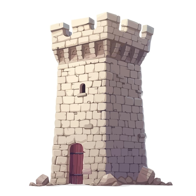 concept art van het kasteel