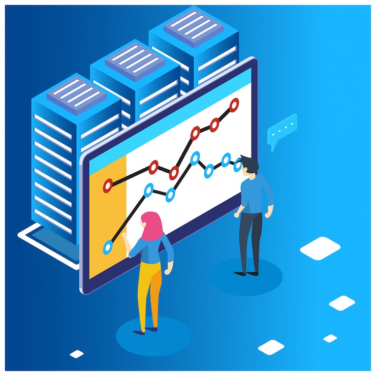 Vector the concept of business strategy