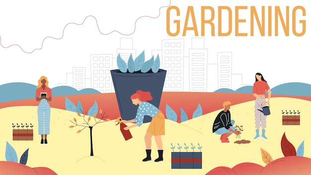 Concept Of Gardening