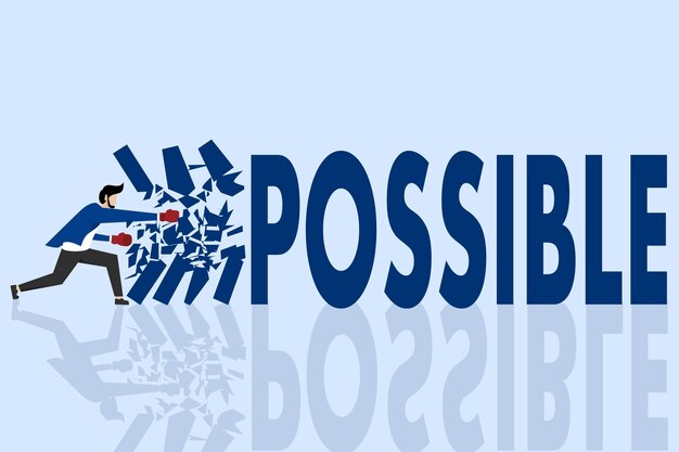 The concept of impossible success becomes possible,