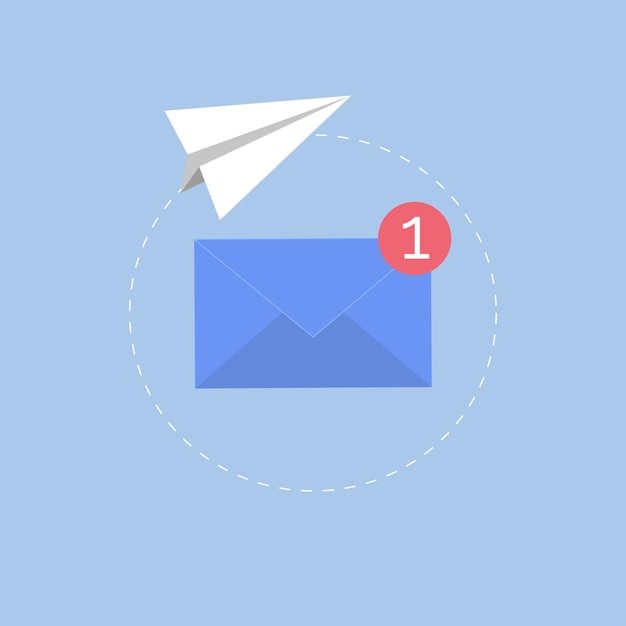 The concept of a mail message sms