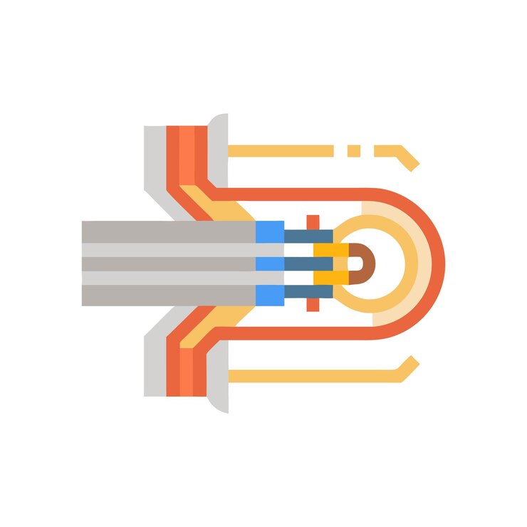 Vector concept of physics icon