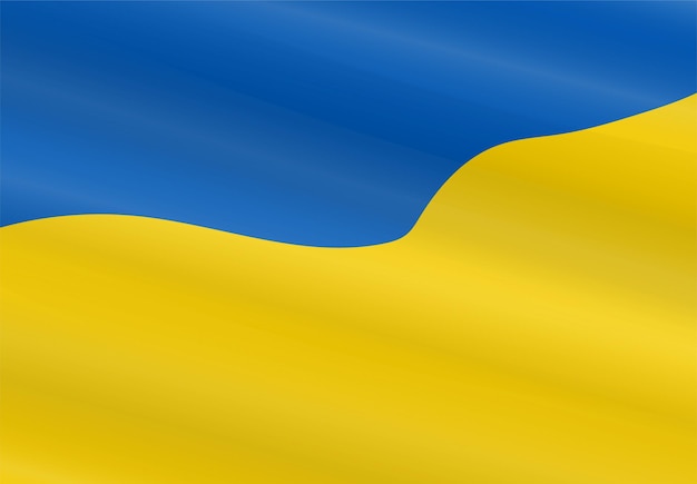 The concept of the struggle for peace in Ukraine Pray for Ukraine Ukrainian flag