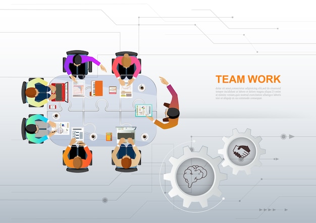 Concept team work