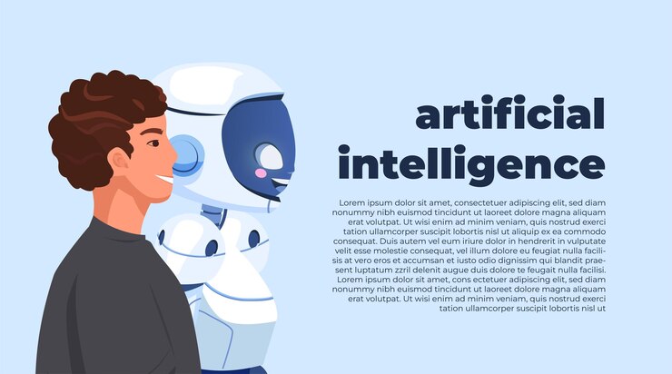 Vector concept of technology and artificial intelligence machine learning and futuristic technology backgr