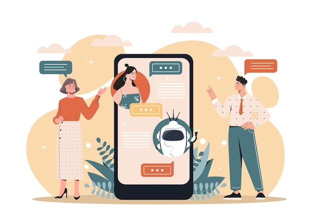 Concept van chatbot