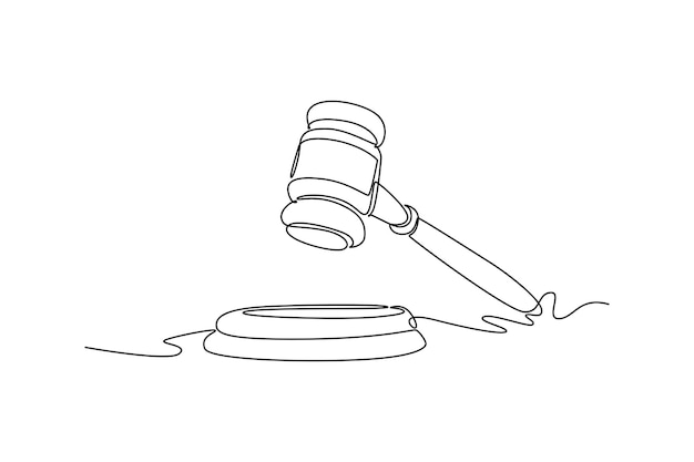 Concept van de Internationale Dag van de Mensenrechten Eén lijn tekening ontwerp Volledige lengte animatie illustratie