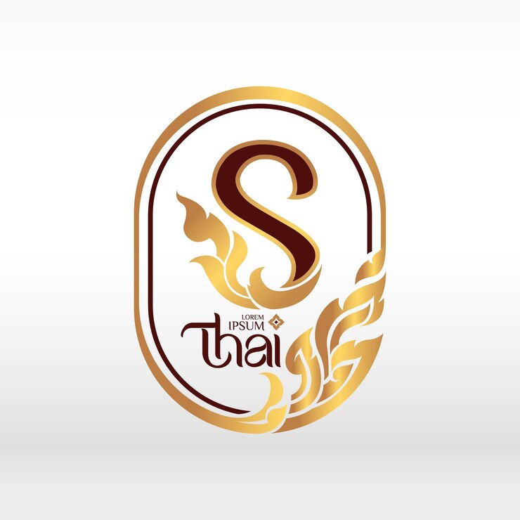 concept van thailand water festival leuke songkran dag logo ontwerpsjabloon