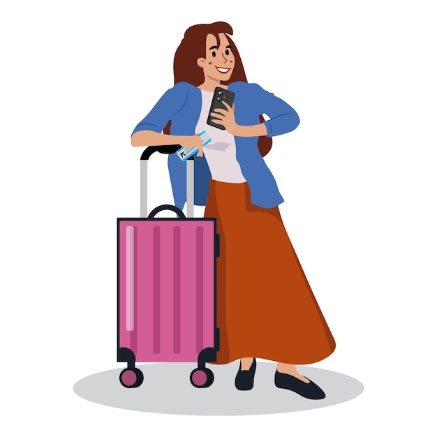 女性の概念的なイメージ