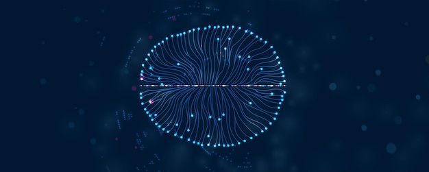 conceptual technology illustration of artificial intelligence