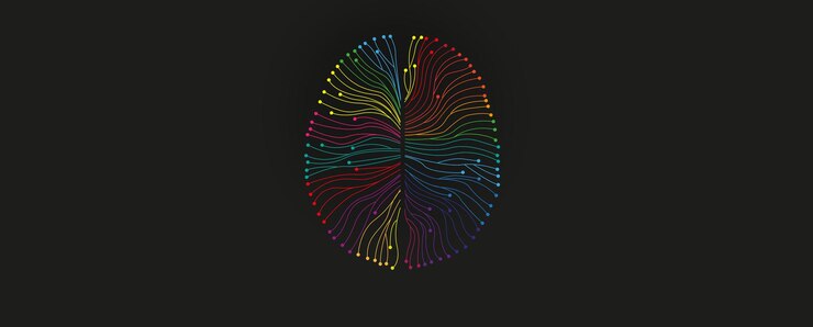 Vector conceptual technology illustration of artificial intelligence