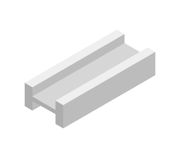 Concrete product isometric