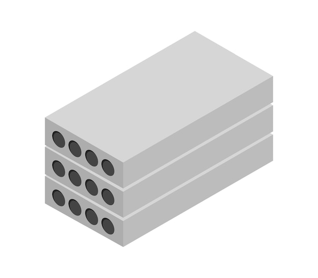 Concrete products isometric