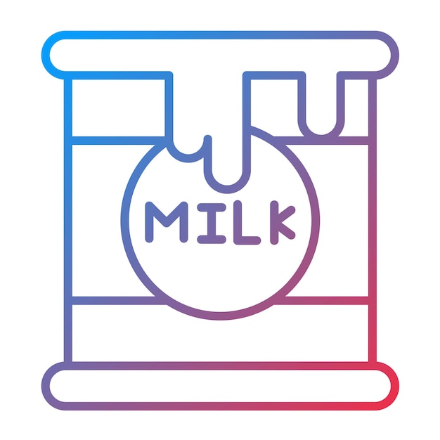 Vector condensed milk icon vector image can be used for bakery