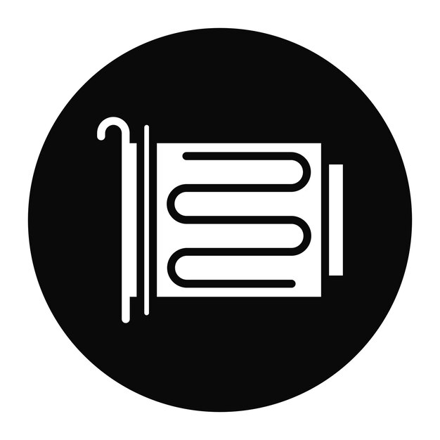 コンデンサーアイコンのベクトル画像は科学に使用できます