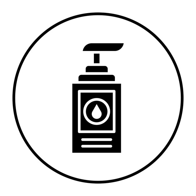 Conditioner vector icoon Kan worden gebruikt voor huidverzorging iconset