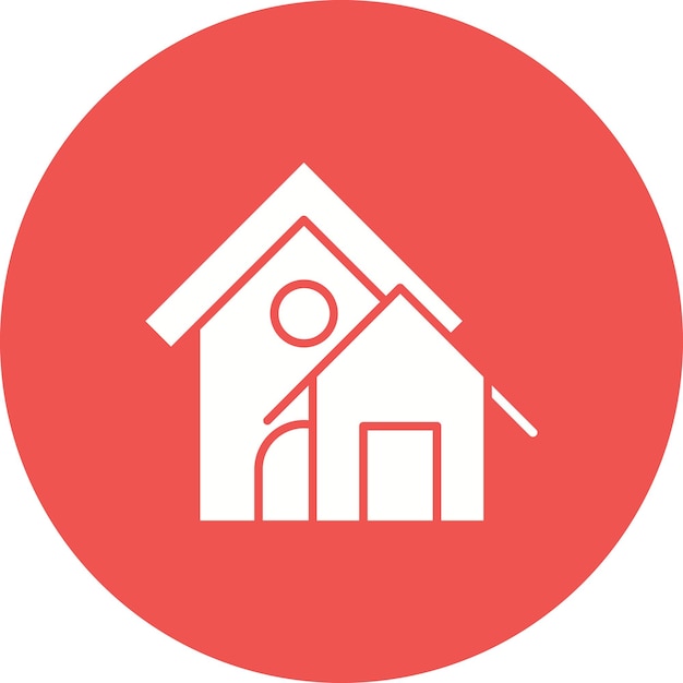 Condominium Huis icoon vector afbeelding Kan worden gebruikt voor type huizen