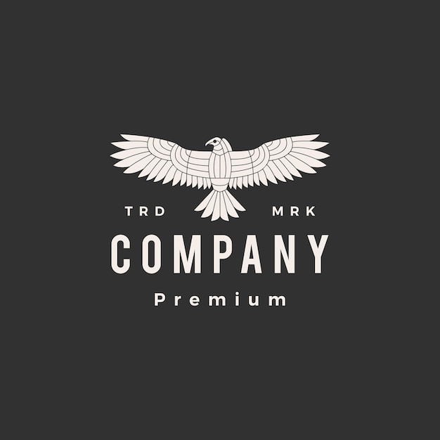 Condor hipster vintage logo