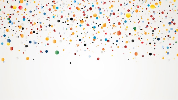 Vector confetti vector background