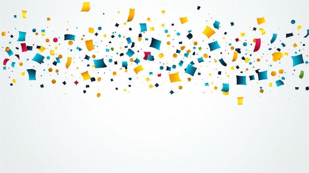 Vector confetti vector background