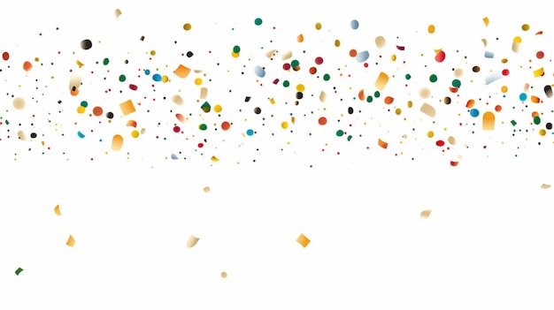 Vector confetti vector background