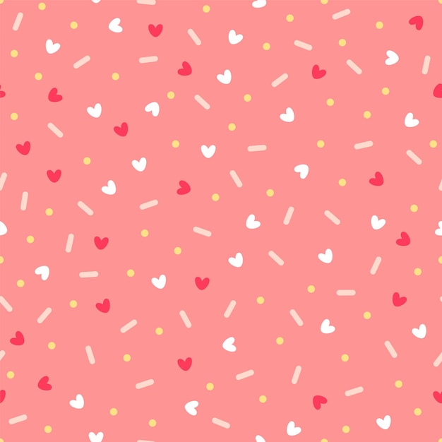 Confetti with hearts