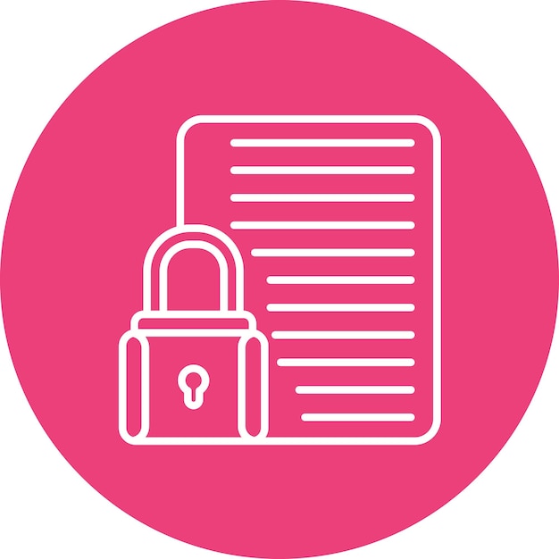 Конфиденциальное векторное изображение иконки проекта может использоваться для управления проектом