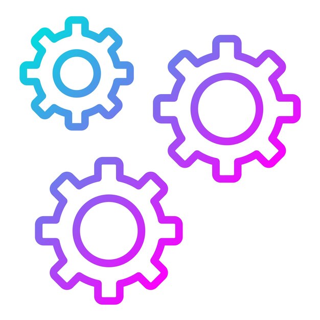 Configuratie vector illustratie stijl