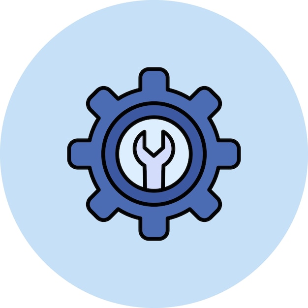 Configuration Flat Illustration