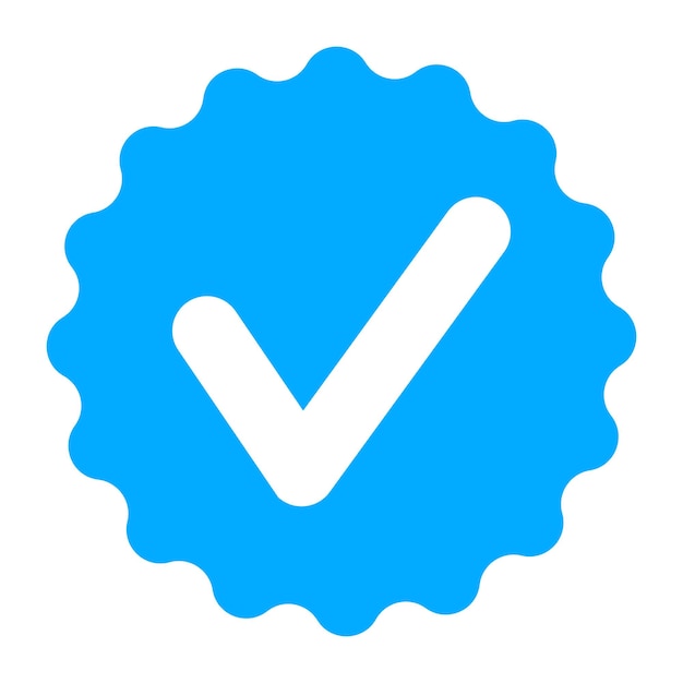 Vector confirmation with check mark illustration verification password account verification identity security vector icon for business and advertising