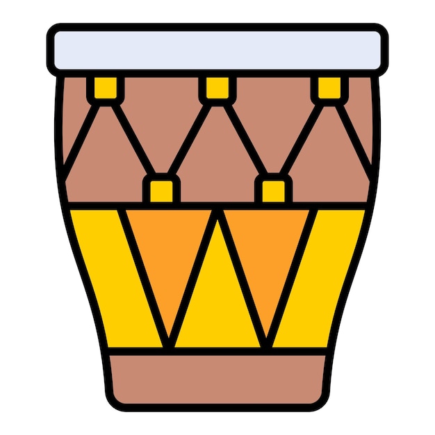 Vector conga icon